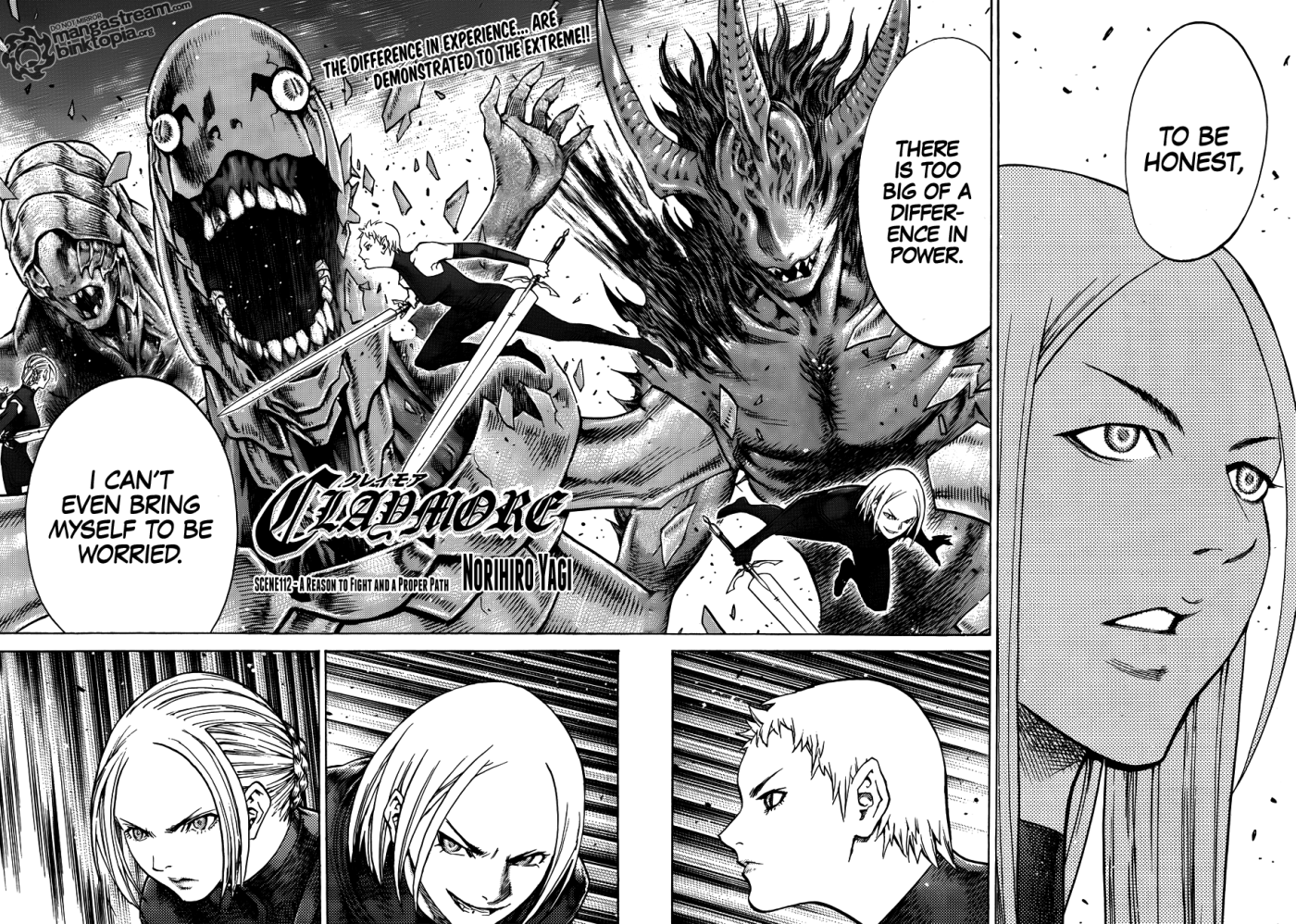 Claymore Chapter 112